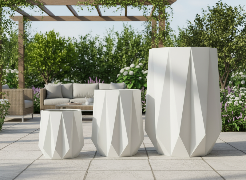 Prismatica Round Parametric FRP Planter