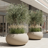 Designed Round Planters-P005