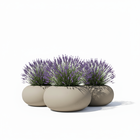 Designed Round Planters-P005