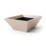 KuboLow Fiberglass FRP Bowl Planter