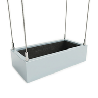 Suspended fiberglass Planters