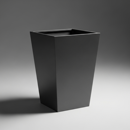 Fiberglass Tapered Square planter